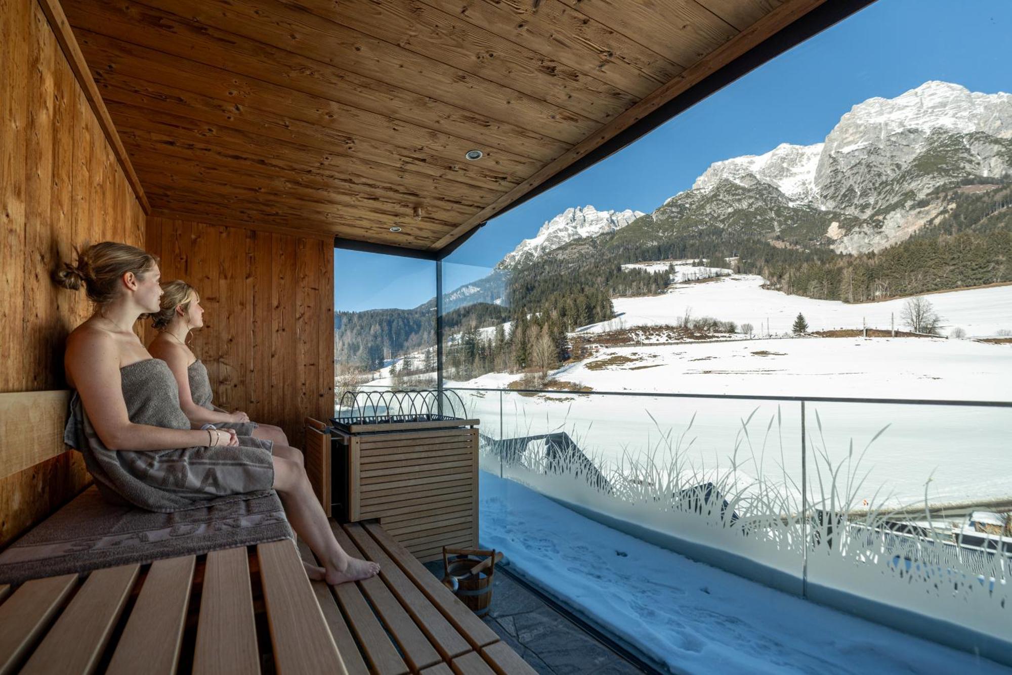 Hotel Salzburger Hof Leogang Exterior foto